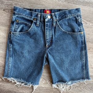 Vintage 90s Cut Off Denim Wrangler Shorts